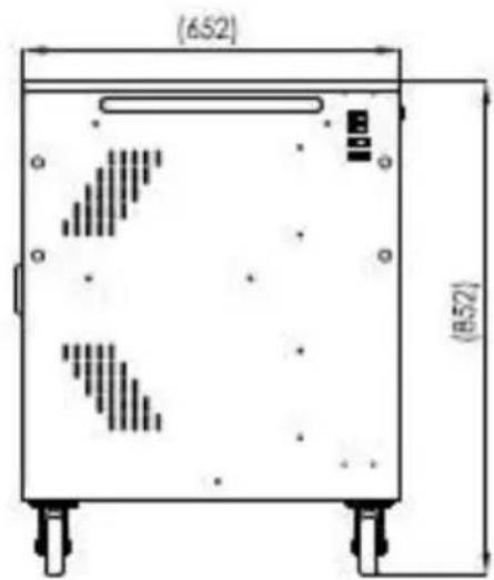 Leba NoteCart Flex Extended 24 - Dimensioni della serie Flex Extended: - 2