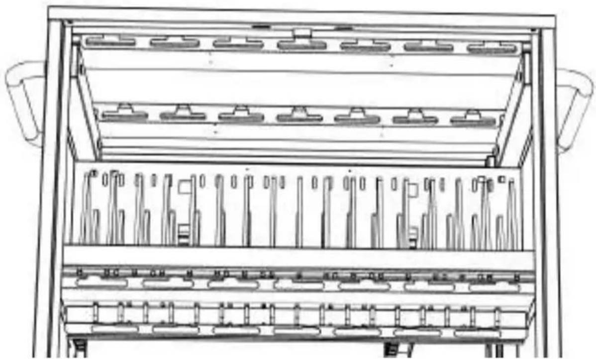 Leba NoteCart Flex Extended 24 - Kabelmanagement - 1