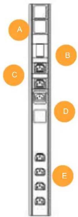 Leba NoteCart Flex Extended 24 - Teknisk diagram over elektrisk installation i Notecart Flex Extended-serien - 2