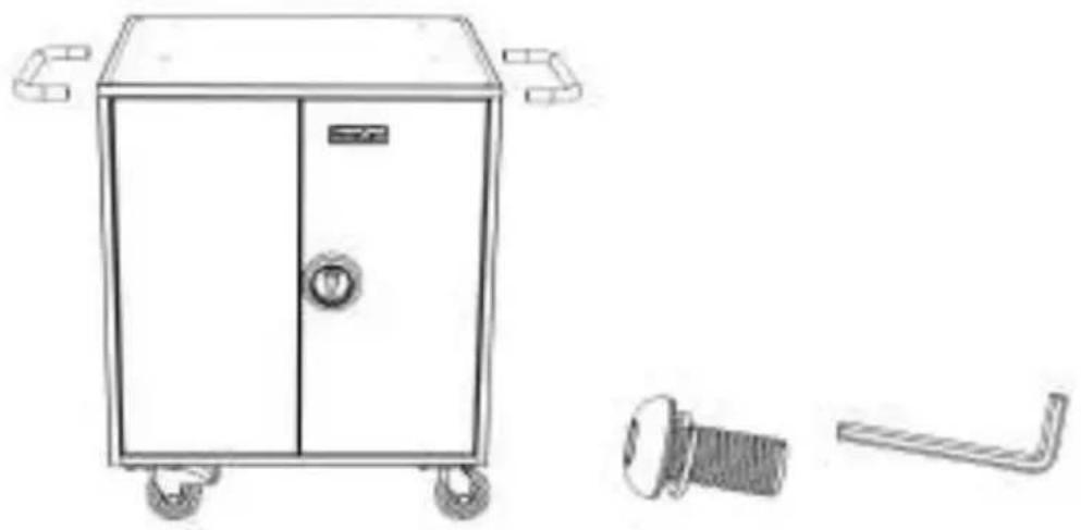 Leba NoteCart Flex Extended 24 - Montaggio delle maniglie - 1