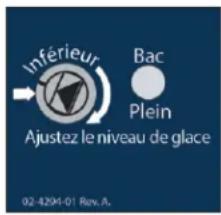 Scotsman Prodigy Plus F1222 - Applications du distributeur - Pépites de glace seulement : - 1