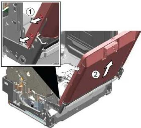 SIEMENS SX95E803BE - İç kapının çıkartılması - 1