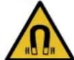 BOSCH POP6B6K30 - ⚠️ ΠΡΟΕΙΔΟΠΟΙΗΣΗ – Κίνδυνος: Μαγνητισμός! - 1