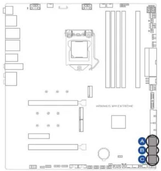 ASUS ROG MAXIMUS XIII EXTREME - SATA 6Gb/s ポート - 1