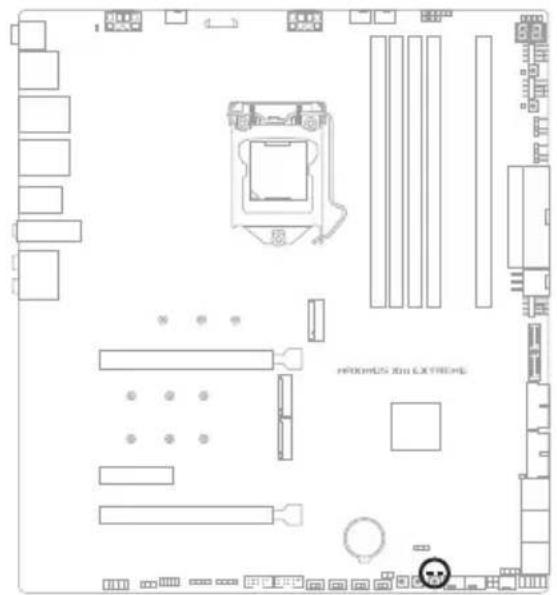 ASUS ROG MAXIMUS XIII EXTREME - BIOS LED - 1
