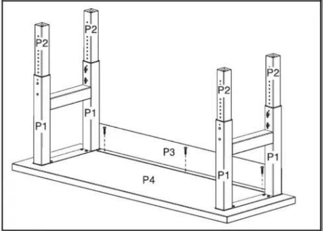 Gladiator GAWB04HWEG - Tighten bolts and screws - 1
