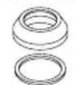 TOTO Silas TL210DD12 - PIECES INCLUSES - 4