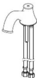 TOTO Silas TL210DD12 - PIECES INCLUSES - 2