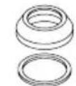 TOTO Silas TL210DD12 - PARTES INCLUDEAS - 4