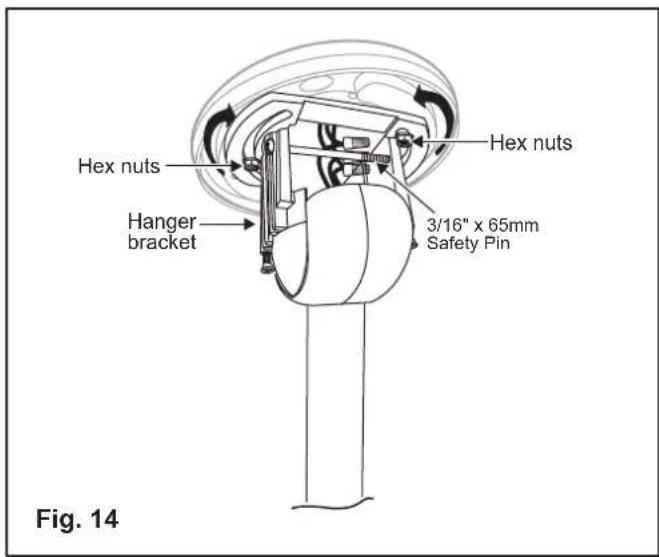 Hinkley Lighting 992002FBN - INSTALLING THE HANGING BRACKET TO MOUNTING PLATE ASSEMBLY - 7