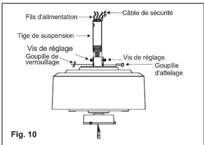 Hinkley Lighting 992002FBN - INSTALLATION DE LA PLAQUE DE MONTAGE SUR UNE BOITE DE PRISE (MONTÉE DIRECTEMENT SUR UNE SOLIVE DE PLAFOND) - 6