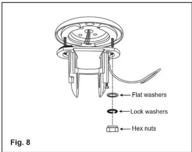 Hinkley Lighting 992002FBN - INSTALLING THE HANGING BRACKET TO MOUNTING PLATE ASSEMBLY - 1