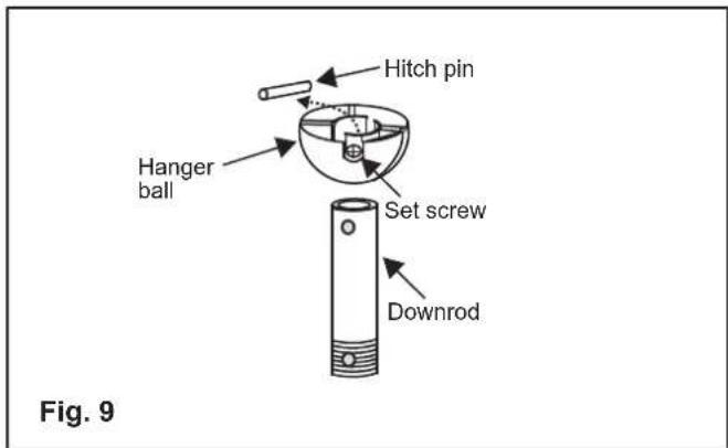 Hinkley Lighting 992002FBN - INSTALLING THE HANGING BRACKET TO MOUNTING PLATE ASSEMBLY - 2