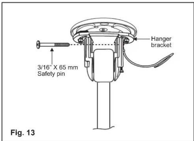 Hinkley Lighting 992002FBN - INSTALLING THE HANGING BRACKET TO MOUNTING PLATE ASSEMBLY - 6