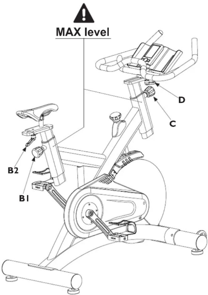 Toorx SRX85 - REGOLAZIONEMANUBRIO - 1