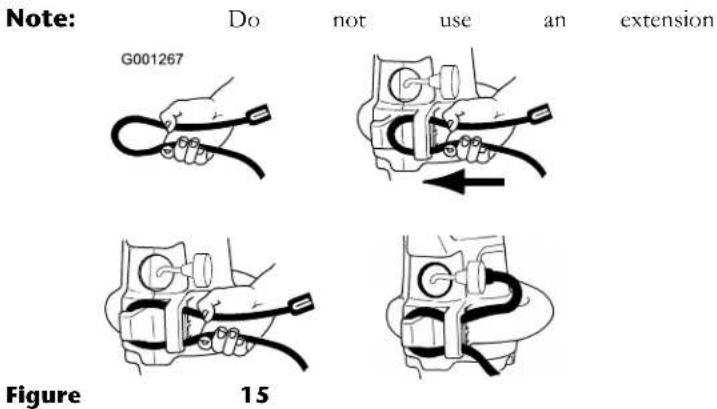Note: Do not use an extension G001267 Figure 15