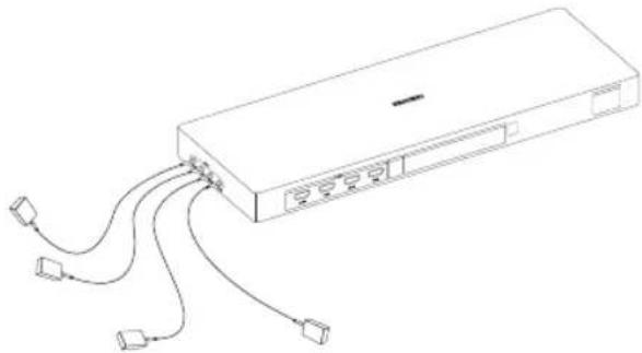 SAMSUNG MNA89MS1BAC - Utilizarea cablului IR - 1