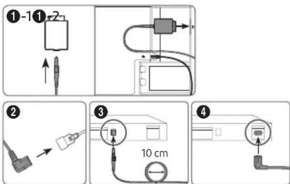 SAMSUNG MNA89MS1BAC - Tilslutning af MICRO LED'et til One Connect-boksen - 2