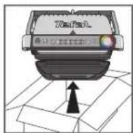 TEFAL OptiGrill GC7058 - Setting up - 2