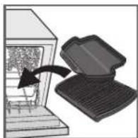 TEFAL OptiGrill GC7058 - Puhdistus ja kunnossapito - 5