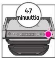TEFAL OptiGrill GC7058 - paisto-ohjelmaa ja 1 manuaalinen kayttotila - 2