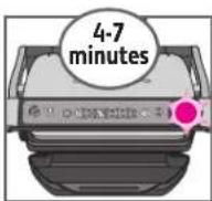 TEFAL OptiGrill GC7058 - cooking programs and a manual mode - 2