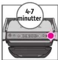 TEFAL OptiGrill GC7058 - tilberedningsprogrammer og 1 manuel Funktion - 2