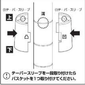 Yamazen LTHS2 - 巴斯ケットの取付位置に、テ一ハーニリーフをはてから 巴斯ケットを取付いたします。 - 1