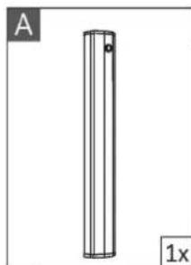 Uniprodo UNI_SGS_01 - Onderdelen diagram - 2