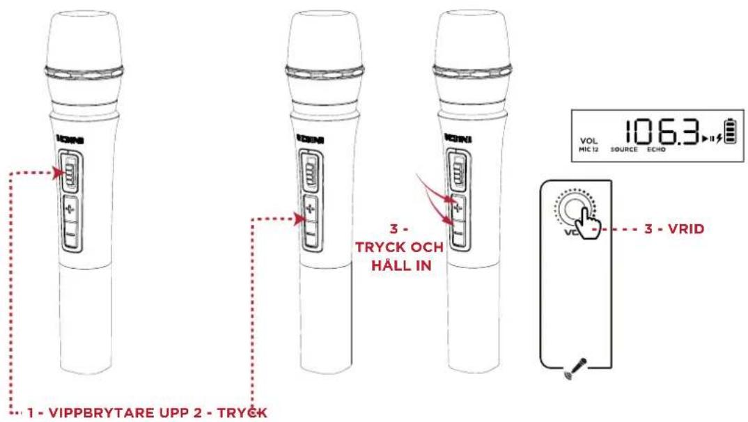 ION Total PA Apex - Använda den trådlösaamikrofonenn - 1