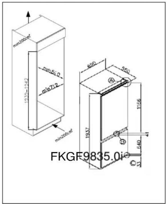 Küppersbusch FKGF9855.0i - Pré paration de l'installation - 4