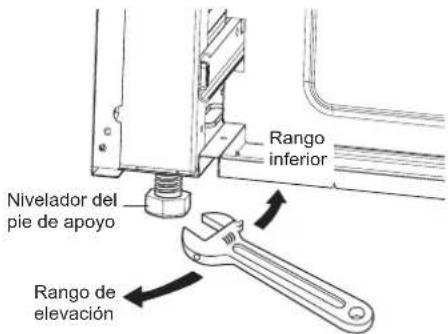 LG LRGN6325X - Nivelación de la estufa - 1