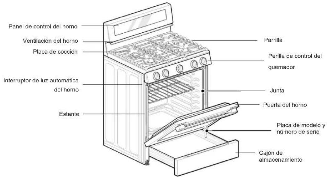 LG LRGN6325X - DESCRIPCIÓN GENERAL DEL PRODUCTO - 1