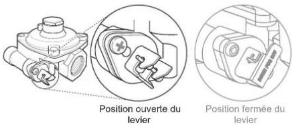 LG LRGN6325X - Branchement de la cuisinière au conduit de gaz - 1