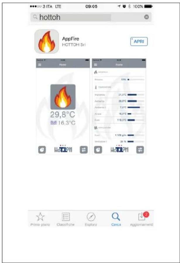 EDILKAMIN KIT WIFI H - Per scaricare la App: per android cercare "Appfire" per iOS cercare "hottoh" - 2