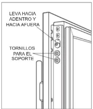 Sub-Zero DEU2450RL - AJUSTE DEL PANEL DE LA PUERTA - 1