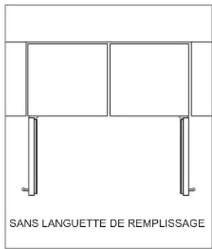 Sub-Zero DEU2450RL - LARGEUR D'OUVERTURE DOUBLE Largeur (W) - 1