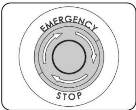Numatic TRL720 - Emergency Stop Button/ Horn - 1
