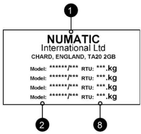 Numatic TRL720 - FI Tekniset tiedot - 2