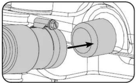 Numatic TRL720 - Fitting Dump Hose - 2