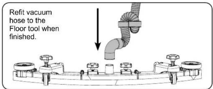 Numatic TRL720 - Fitting the Hose Guide - 4