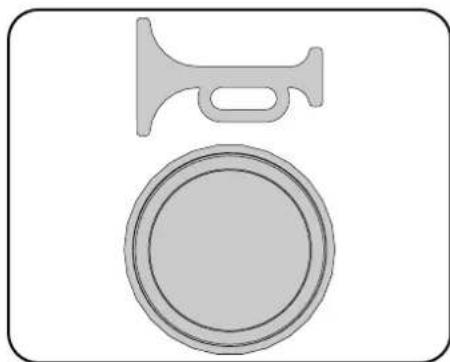 Numatic TRL720 - Emergency Stop Button/ Horn - 2