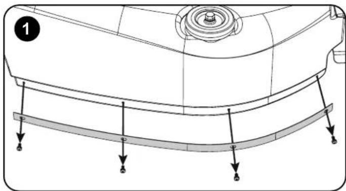 Numatic TRL720 - Fitting the Side Pod Skirts - 1