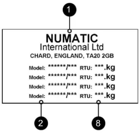 Numatic TRL720 - Schematiskt diagram - 3