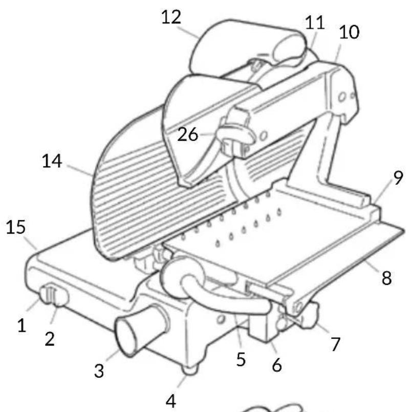 Berkel Suprema Macelleria PEM370 - MODELLER: - 1