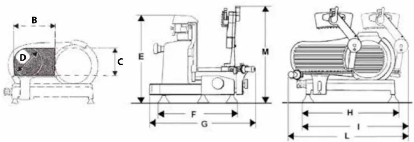 Berkel Suprema Macelleria PEM370 - SUPREMA SALUMERIA PES315 - PES350 - PES370 - 1