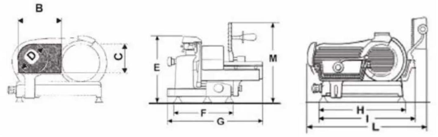 Berkel Suprema Macelleria PEM370 - SUPREMA SALUMERIA PES315 - PES350 - PES370 - 2