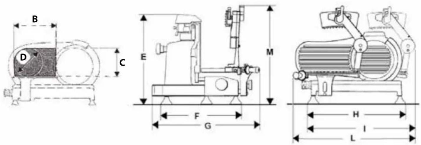 Berkel Suprema Macelleria PEM370 - SUPREMA SALUMERIA PES315 - PES350 - PES370 - 1