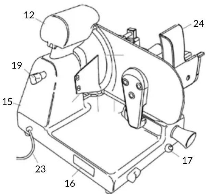 Berkel Suprema Macelleria PEM370 - COMPONENTI PRINCIPALI - 2