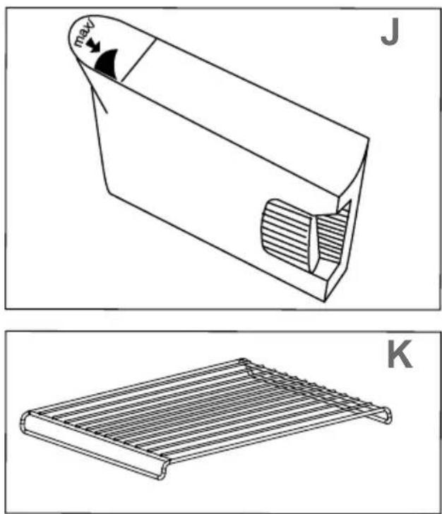 DE DIETRICH DKV4530 - Shelf (fig.K) - 2